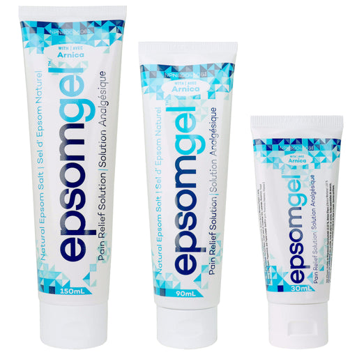 Epsomgel Pain Relief Solution with Arnica Tube 3 sizes