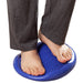 ExerSit Balance Air Cushion with model demonstrating in bare feet