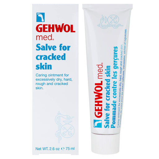 Salve for Cracked Skin Gehwol tube outside of packaging