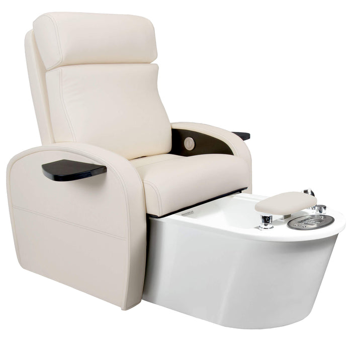 Living Earth Crafts Contour II Pedicure Chair with side shelves
