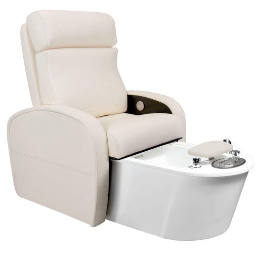 Living Earth Crafts Contour II Pedicure Chair with footbath