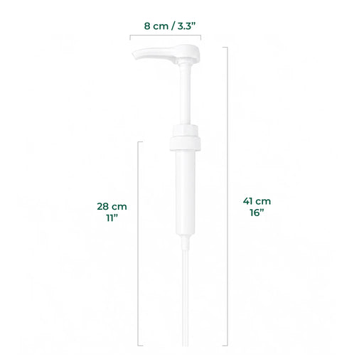 Lotion gel gallon pump dispenser dimensions 