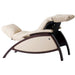 Lounger in reclined positioned 