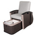 Mystia Manicure Pedicure chair with plumbed hydrotherapy tub