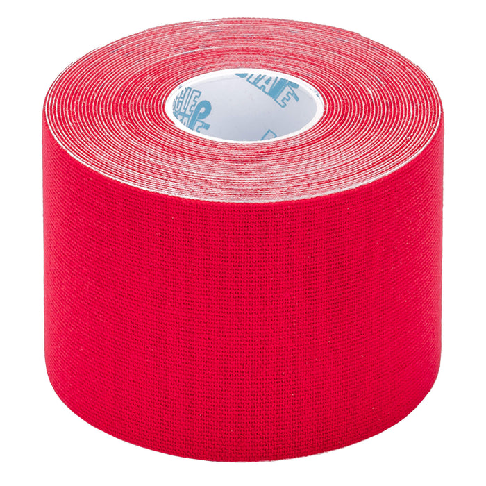 Roll of red Muscle Aid Kinesio Tape