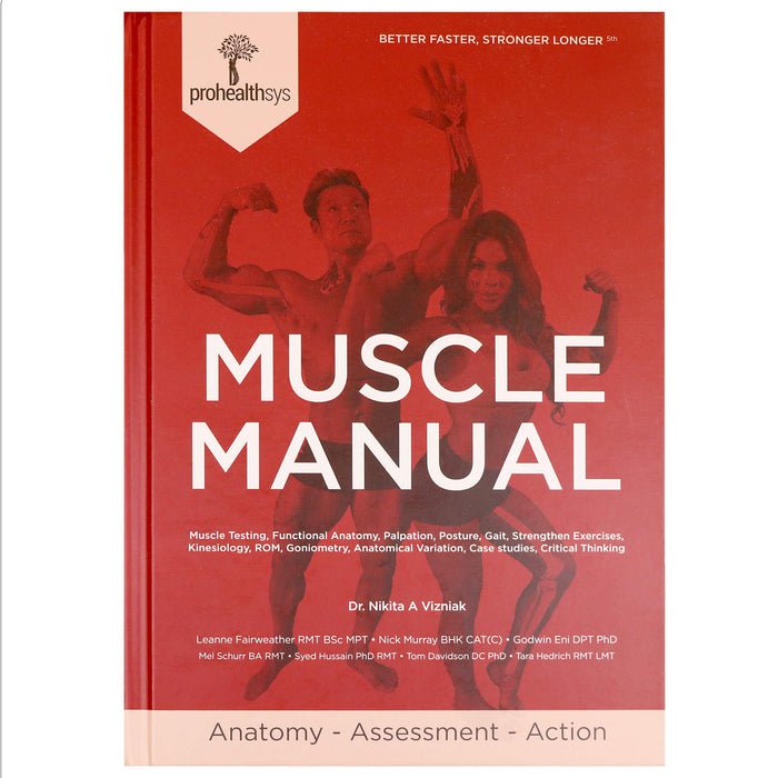 Muscle Manual Textbook front cover