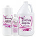 Myo There signature massage lotion hero image with 4 L, 1L and 25ML
