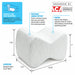 ObusForme memory foam leg spacer with contoured support for side sleepers