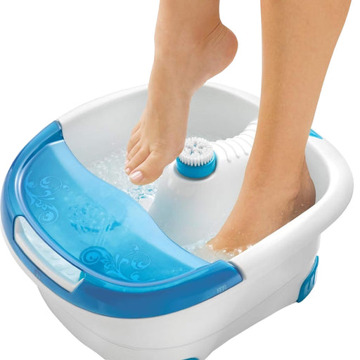 Pedicure Sp[a Bubbles Footbath in use