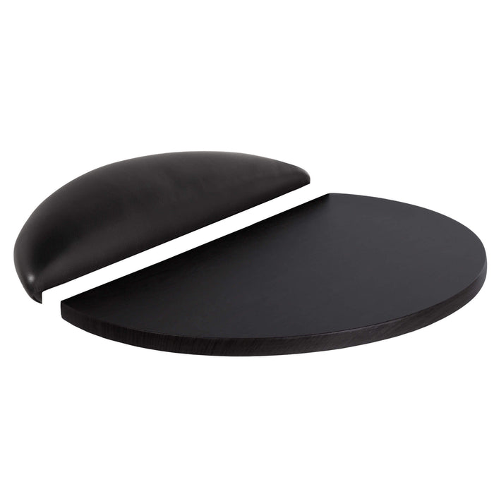 Cover for pedicure bowl foot rest black