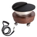 Portable Pedicure Bowl on castors with leash