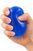 TheraBand hand exerciser extra large blue color in use 