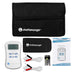 Primera Multifunctional Tens Unit carry case and accessories out of case