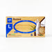 RestoreTouch powder-free nitrile exam gloves box of 250 gloves Large size front view