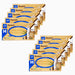 RestoreTouch powder-free nitrile exam gloves ten box of 250 gloves Medium size front view