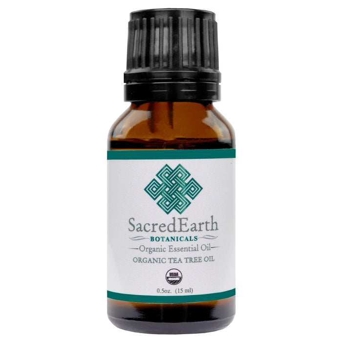 SacredEarth Organic Tea Tree Essential Oil 15 ml