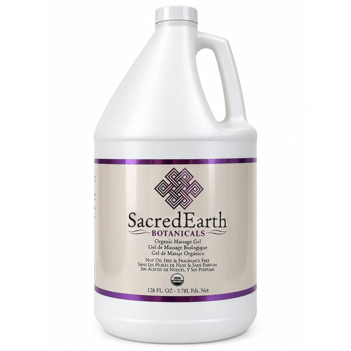SacredEarth Certified Organic Massage Gel