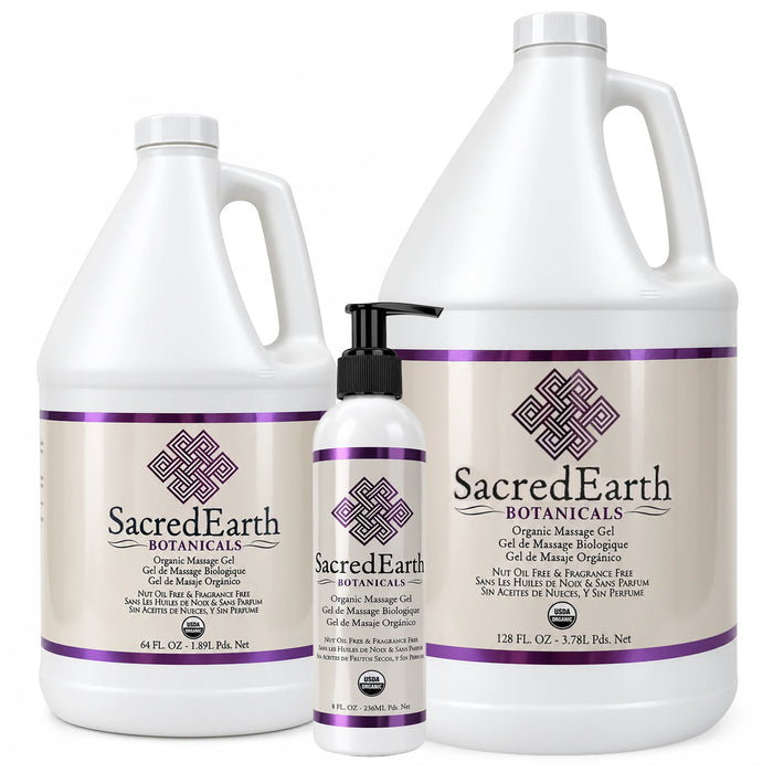 SacredEarth Certified Organic Massage Gel