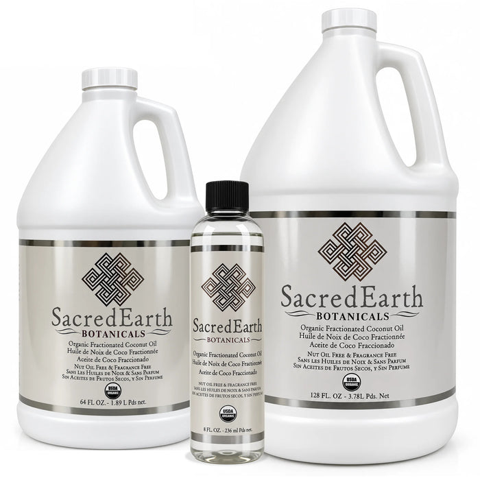 SacredEarth Organic Fractionated Coconut Oil