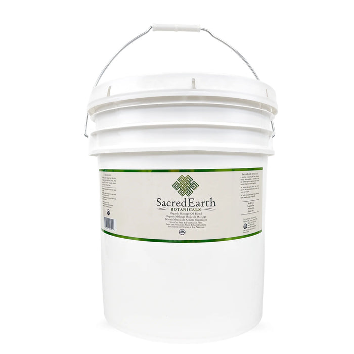 Sacred Earth Organic massage Oil Blend 5 Gallon pain