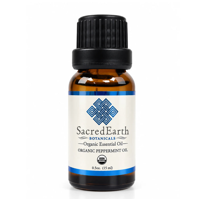 SacredEarth Organic Peppermint Essential Oil
