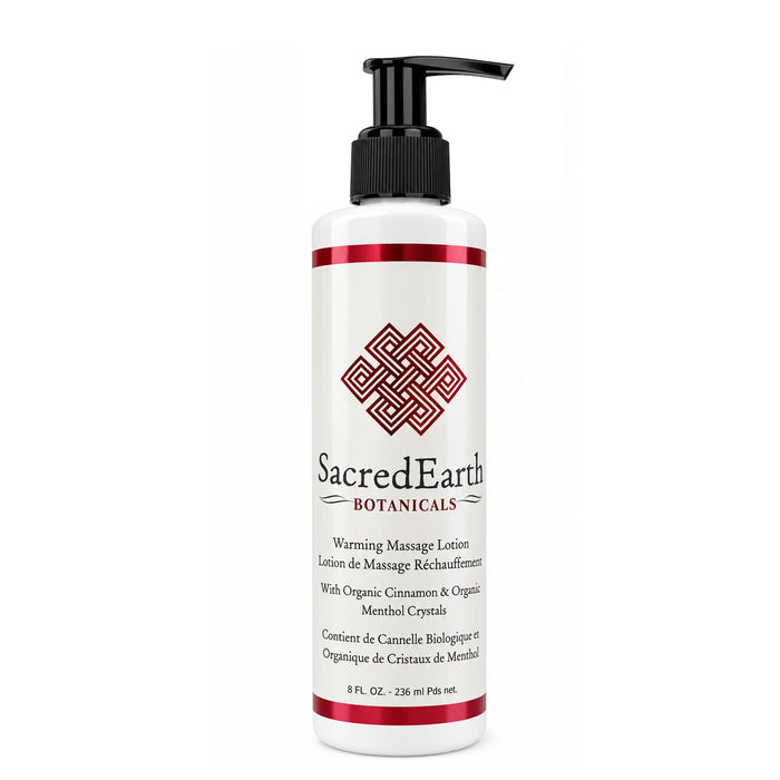 SacredEarth Warming Massage Lotion