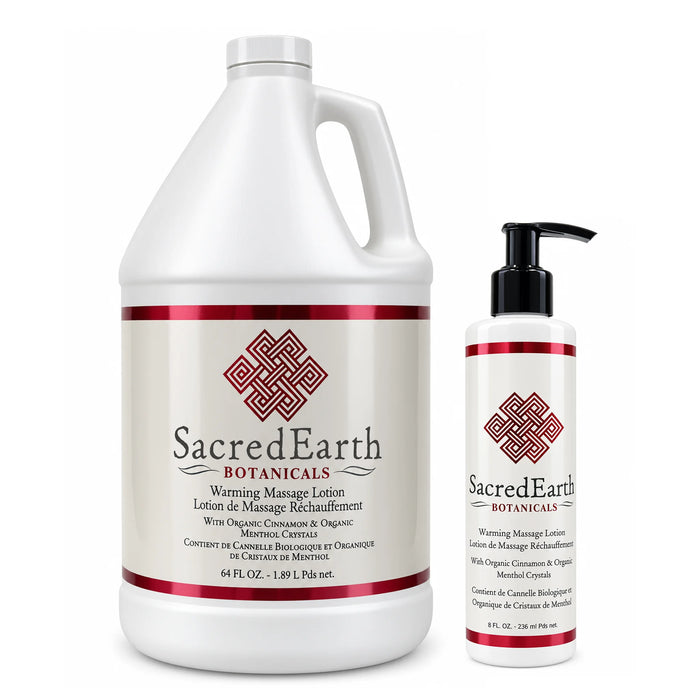 SacredEarth Warming Massage Lotion