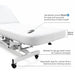 features of Silhouet-Tone electric spa treatment table in white color
