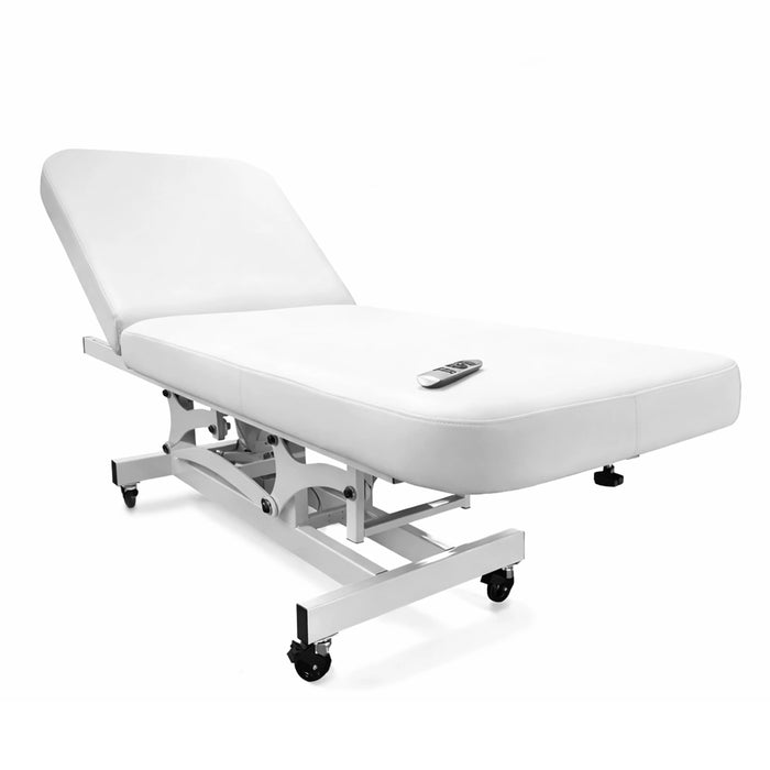 Silhouet-Tone electric spa treatment table in white color