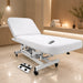 spa use of Silhouet-Tone electric spa treatment table in white color