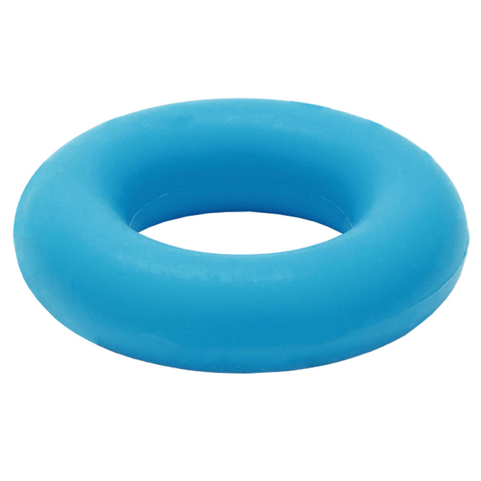 Medium resistance Silicone Hand Exerciser Ring colour Blue