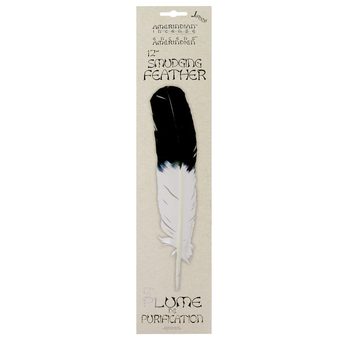 Smudging Feather and packaging