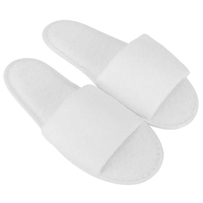 Spa Slippers One Size Anti Slip White