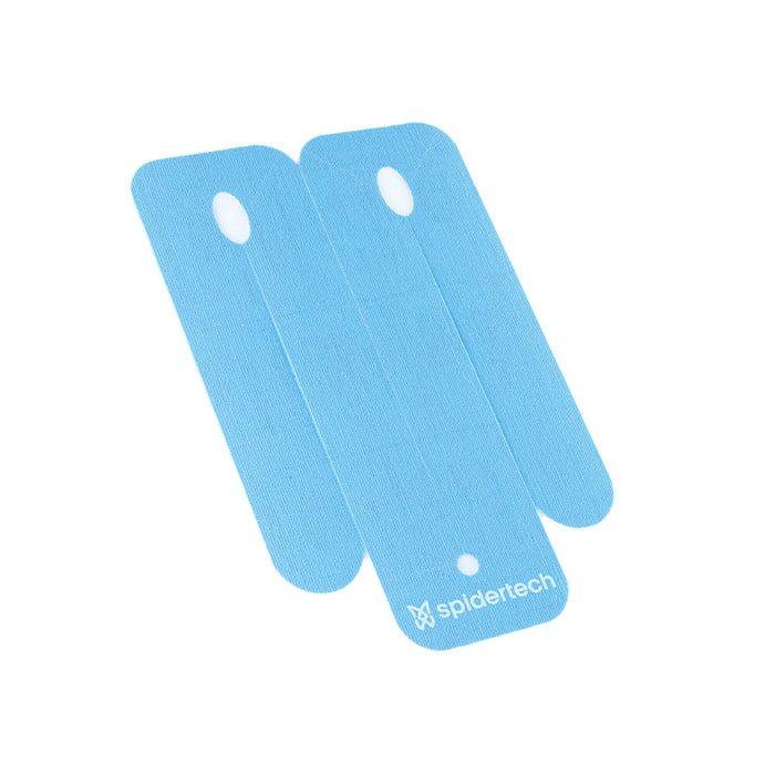 SpiderTech pre cut tape neck blue out of package