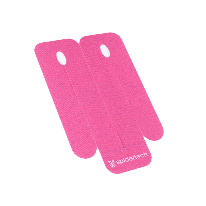 SpiderTech pre cut tape neck pink out of package