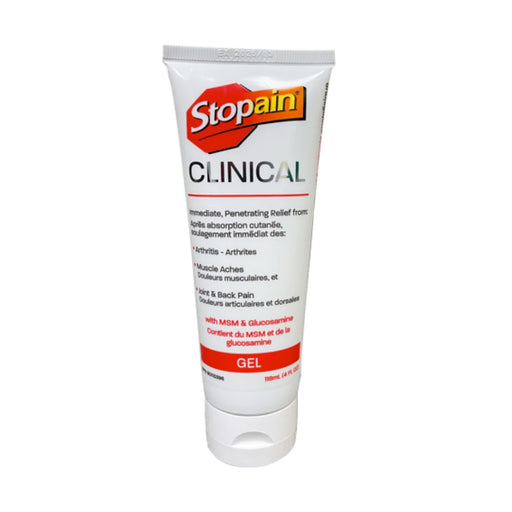 Stopain Clinical Gel 4 fluid ounce tube