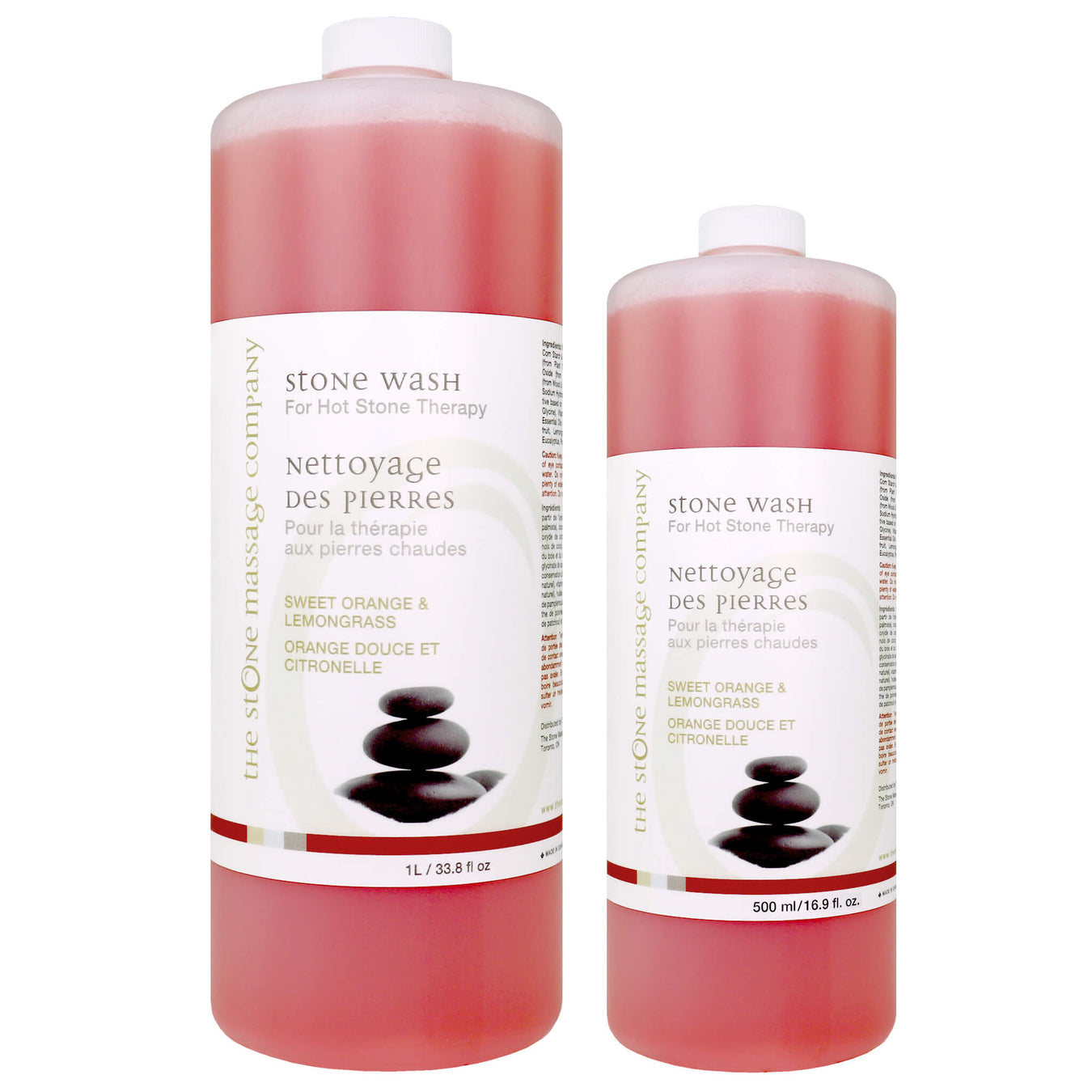 Sweet Orange and Lemongrass Stone Wash 1 L and 500 ml