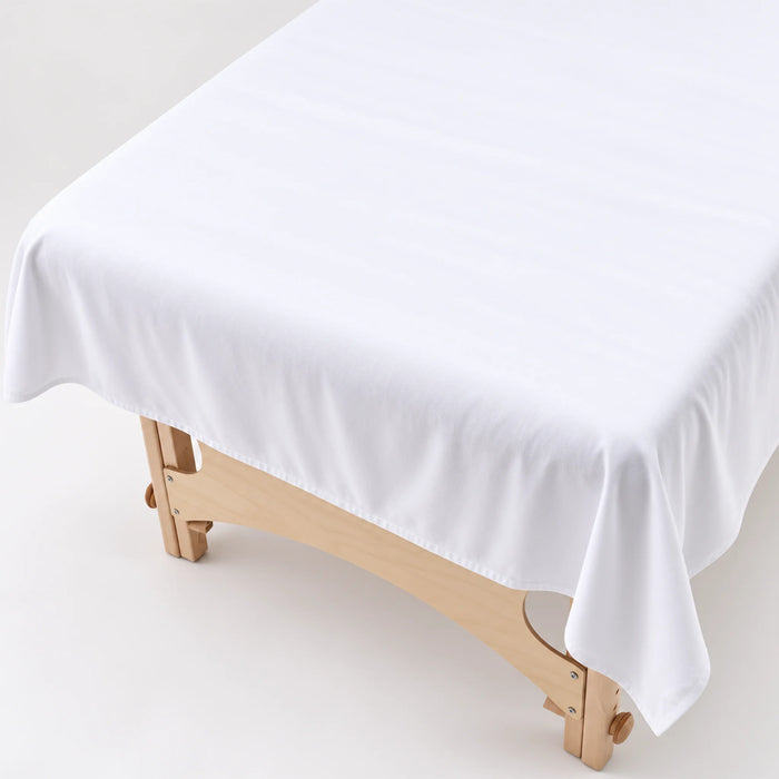 T200 Percale Flat Bed Sheets - Twin 66x104