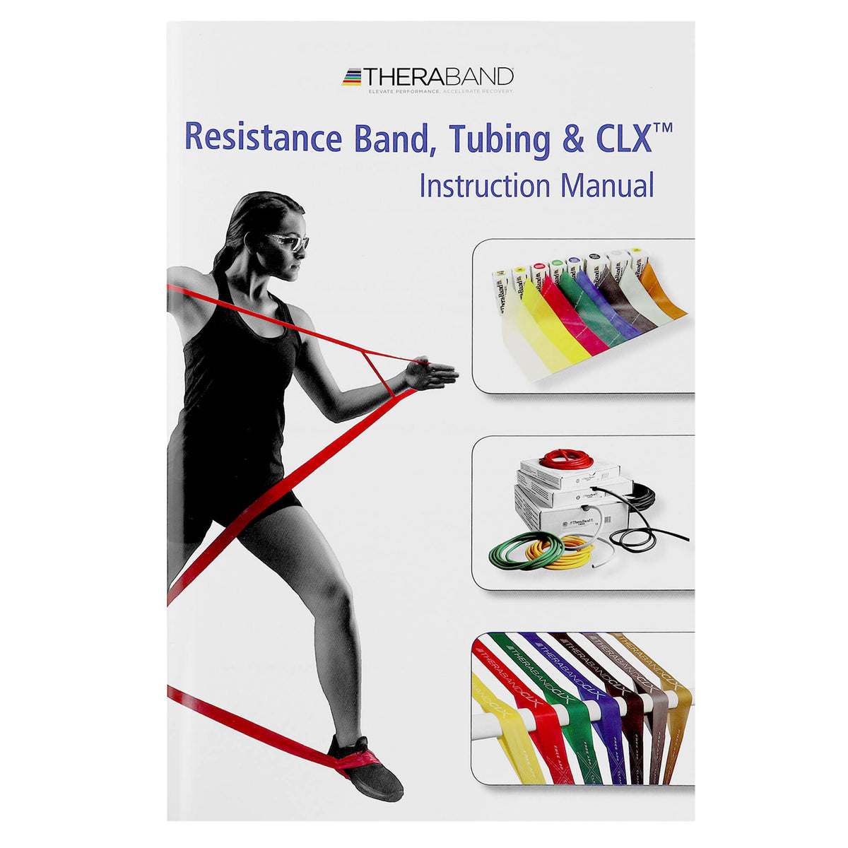 TheraBand Booklet Resistance Band Tubing Exercises