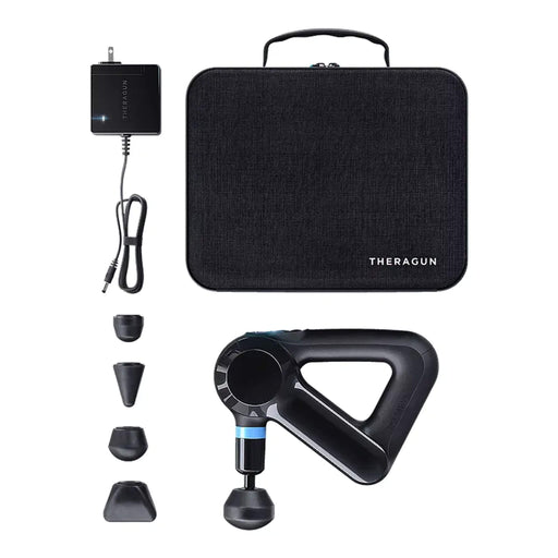 Theragun Elite carrycase and accessories