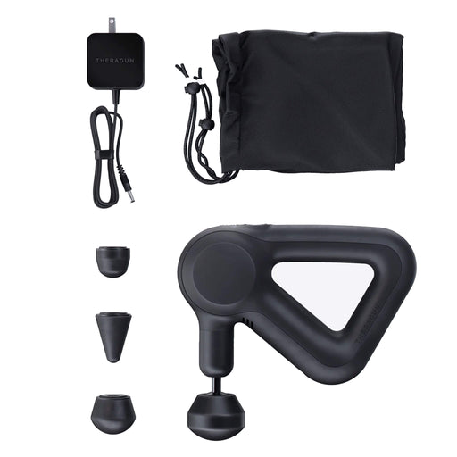 Theragun Prime Percussive Therapy Massage Gun with carry bag and accessories