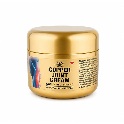 World's Best Cream copper joint cream 50ml hero image on white background