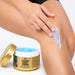 World's Best Cream copper joint cream 50ml in use on joints, hands are applying the  World's Best Cream copper joint cream on knee 
