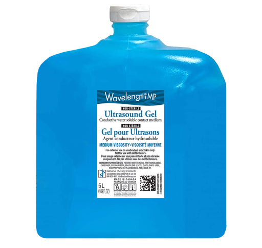 5L Wavelength Blue Ultrasound Gel