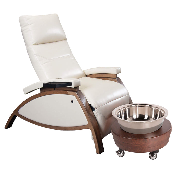 ZG Dream Lounger with silver bowl