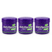 Three purple jars of Anti-Flamme Mobility Joints herbal pain cream 90g shown side by side on a white background.