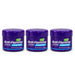 Three jars of Anti-Flamme Soothing Relief Cream 45g arranged side by side on a plain white background.