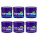 Six purple jars of Anti-Flamme Soothing Herbal cream 45g arranged in two rows of three on a white background.