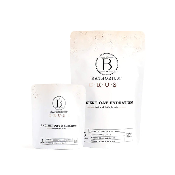 Bathorium Ancient Oat Hydration Crush Bath Soak two sizes