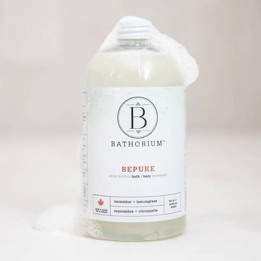 Bathorium BePure Elixir Bubble Bath cucumber and lemongrass